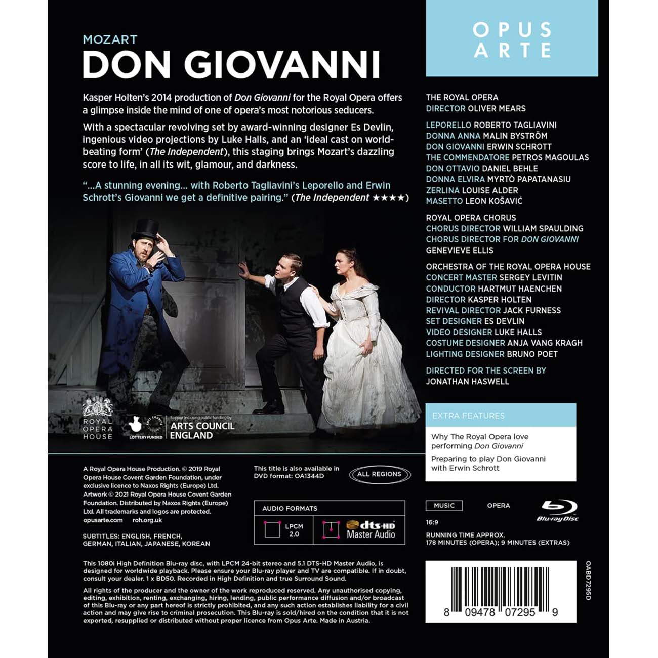 Met Opera Shop | Mozart: Don Giovanni (Blu-Ray) – Erwin Schrott, Roberto  Tagliavini